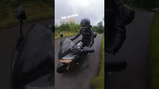 bye bye birdie motorcycle ruroc twowheels insta360x3 bikecrash 600cc yamaha fz6 fazer [upl. by Crifasi]