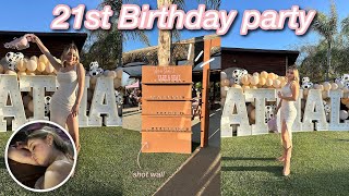 NATHALYS 21ST BIRTHDAY PARTY VLOG  WE PARTIED TIL 1 AM [upl. by Maillil574]