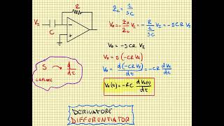 DERIVATORE CON OPERAZIONALE [upl. by Ernaldus]