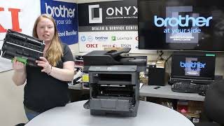 Brother MFCL5900dw  How to Change Your Toner  Onyx Imaging [upl. by Chas]