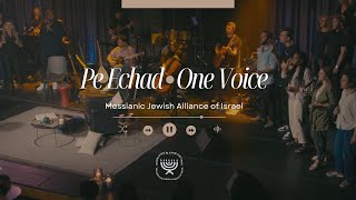 HEBREW WORSHIP from Israel  PE ECHAD  ONE VOICE Live [upl. by Ettedanreb]