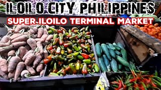 Iloilo City Philippines Walking Tour Featuring Super Iloilo Terminal Market [upl. by Vullo]