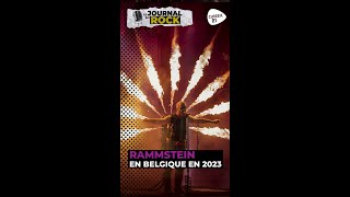 Rammstein reviendra en Belgique en 2023 [upl. by Loomis]