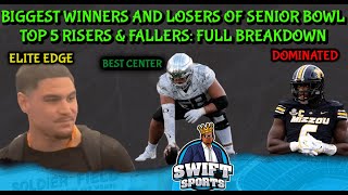 The Senior Bowls BEST amp WORST  Biggest Risers amp Fallers nfldraft [upl. by Eylrac]