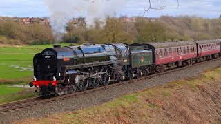 BR Standard Class 7 No 70000 Britannia  Legends of Steam 2024  East Lancashire Railway [upl. by Verlie195]