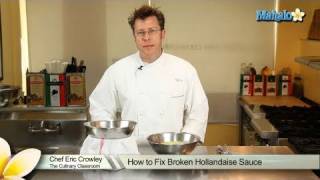 How to Fix Broken Hollandaise Sauce [upl. by Evilc]