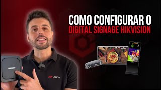 Como configurar o digital signage Hikvision [upl. by Yelnikcm]