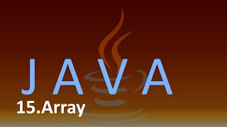 Java with IntelliJ 15  Array [upl. by Myriam909]