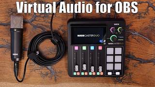 Rodecaster Duo multitrack virtual audio recording for OBS and gameplay [upl. by Auj]