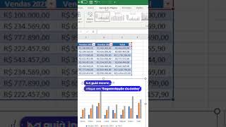 Aprenda a criar Gráficos Dinâmicos no Excel em minutos 📈🚀 [upl. by Ayala]