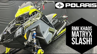 2022 POLARIS RMK KHAOS MATRYX SLASH 850 [upl. by Mccully]