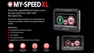 The best Speed Camera Detectors  Snooper MySpeed XL [upl. by Brandi457]