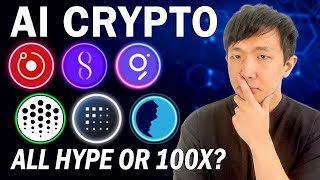 Top 6 AI Crypto Coins  All Hype or Future of Blockchain [upl. by Bultman804]