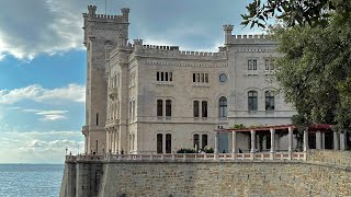 Castello Di Miramare  A 19thCentury Italian Palace  Trieste Italy  HD Vlog [upl. by Lumpkin]