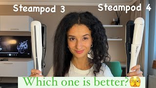 L’Oréal Steampod 4 vs Steampod 3  Shocking Battle between 2 gigants Tested on thick curly hair [upl. by Dadivitan]