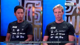 Swimrun  un duo polynésien dans le top 10 mondial [upl. by Anayrb31]