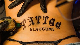 TATTOO  ELAGGUME Video Oficial [upl. by Cedric]