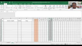 COMO CREAR HORARIOS DE TRABAJO DESDE EXCEL [upl. by Conner]