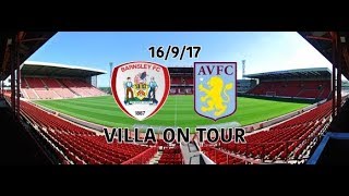 Barnsley 03 Aston Villa 16918  MATCHDAY VLOG [upl. by Ycak147]