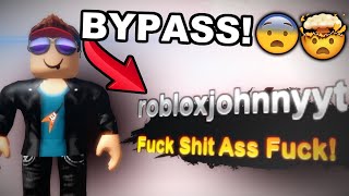 How to BYPASS Robloxs Chat Filter IT REALLY WORKS😨😱 [upl. by Ogden337]