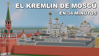 🇷🇺 El KREMLIN de Moscú  En 34 MINUTOS [upl. by Dion]