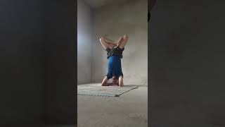 Sirsasana or Headstand  20  One Hour selfchallenge [upl. by Lorou]