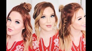 5 MINUTE HAIRSTYLES FOR SHOULDER LENGTH HAIR [upl. by Airun]