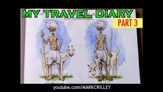 My Travel Diary PT 3 Every Page from India to the End of the Journey [upl. by Nirad]