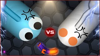 Slitherio  Small Vs Giants 4  Slitherio Epic Moments [upl. by Suoirtemed]