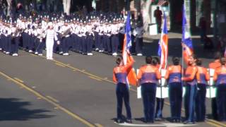 Cypress HS  The National Fencibles  2016 Arcadia Band Review [upl. by Atiruam]