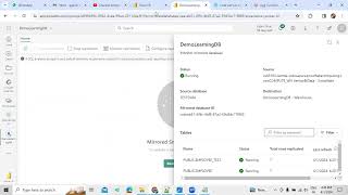 12How to implement Mirroring with Snowflake DB in Fabric DW Part 2 in Microsoft Fabric in Telugu [upl. by Beuthel]