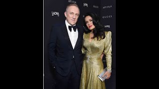 quotSalma Hayek and FrançoisHenri Pinault Celebrating 15 Years of Love in the City of Parisquot [upl. by Zima960]