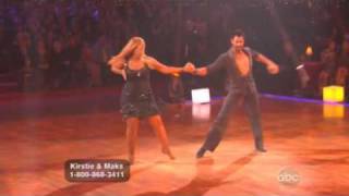 Kirstie Alley and Maksim Chmerkovskiy Dancing with the Stars Cha Cha Cha [upl. by Nibbs586]