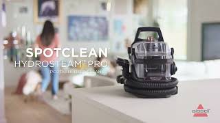 3700N BISSELL SpotClean Hydrosteam PRO 16x9 15sec EN [upl. by Raseda]