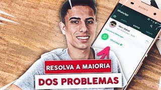 O STATUS do WHATSAPP está com problema APRENDA A RESOLVER [upl. by Hagen656]