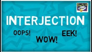 What is Interjection  Examples  WOW OOPS [upl. by Salmon]