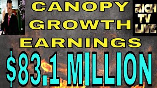 Canopy Growth NYSE CGC Earnings BEAT Expectations  Instant Analysis 🔥💸✅ [upl. by Kaiulani398]