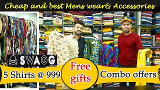 best dress shops in chennai  lowest price branded shirts  SWAGG Mens lifestyle  kalakalchennai [upl. by Powe587]