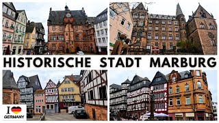 MARBURG  eine der schönsten Kleinstädte in Deutschland  TOP REISEZIEL in Deutschland [upl. by Yeliw]