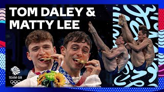 Tom Daley amp Matty Lee WIN GOLD 🥇  Mens 10m Synchronised Diving Platform Event  Tokyo 2020 [upl. by Behn]