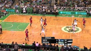 Celtics zone pressure → personal halfcourt defense 161 Celtics run [upl. by Reese]