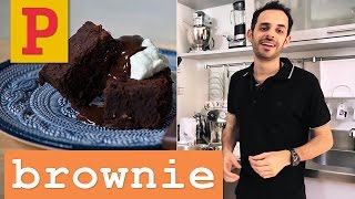 Receita de brownie de chocolate [upl. by Hannus]