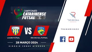 CAMPEOANTO CATARINENSE DE FUTSAL  SÉRIE PRATA [upl. by Careaga]