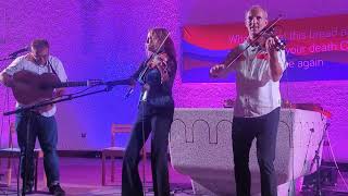 Natalie McMaster Donnell Leahy Tim Edey amp the Leahy family All Ireland Fleadh Mullingar 2023 [upl. by Ailiec]