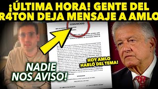 GENTE DE EL R4T0N ¡DEJA MENSAJE A AMLO MARIO DELGADO PONE UN ALTO A MARCELO EBRARD [upl. by Suzzy]