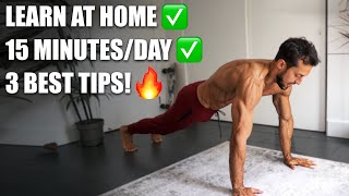 How To Start Calisthenics at Home for Beginners No Equipment [upl. by Nilac321]