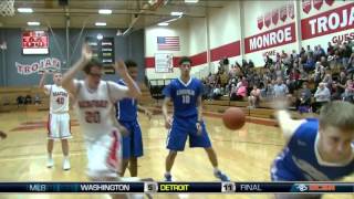 Bedford vs Ypsilanti Lincoln Boys High School Basketball [upl. by Sterling]