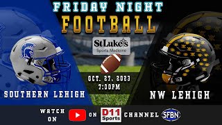 Southern Lehigh at Northwestern Lehigh  High School Football  102723 [upl. by Tigges]