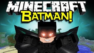 Minecraft BATMAN MOD Spotlight  YOU ARE THE BATMAN Minecraft Mod Showcase [upl. by Ahseikal637]