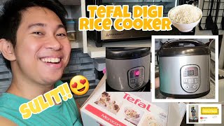 UNBOXING Tefal Digital Rice Cooker Review 2020HUbby HAcks [upl. by Swiercz]